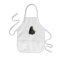 Mourning Cloak butterfly ~ baby bib Aprons
