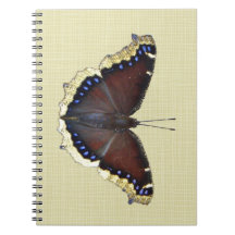 Mourning Cloak Butterfly - Nymphalis antiopa Notebook