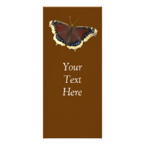 Mourning Cloak butterfly ~ rack card