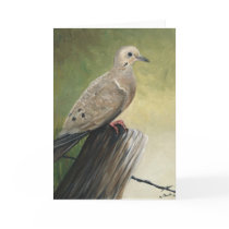 "Mourning Dove" Art Reproduction Notecards by CharlottesWebArt "Mourning Dove" Art Reproduction Notecards
