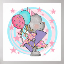 Mouse 1st Birthday T-shirts and Gifts Posters