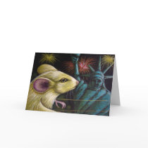 MOUSE 4TH OF JULY Card