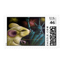 MOUSE 4TH OF JULY Postage postage