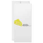 mouse and cheese icon rack cards