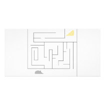 Mouse and Cheese Maze photo cards by Loribme Mouse and Cheese Maze photo cards