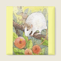 Mouse and Cherries Magnet