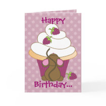Mouse and Cupcake Card