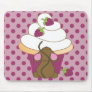 Mouse and Cupcake Mouse Pad