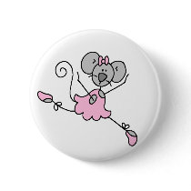 Mouse Ballerina One Button
