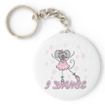 Mouse Ballet I Dance Keychain