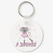 Mouse Ballet I Dance keychains