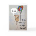 Mouse Belated Birthday Balloons Carried Away cards by icansketchu Mouse Belated Birthday Balloons Carried Away cards