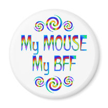 Mouse BFF magnets