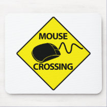 Mouse Crossing - mousepad