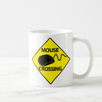 Mouse Crossing - mug