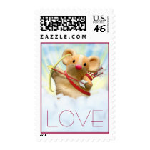 mouse cupid Love Stamp