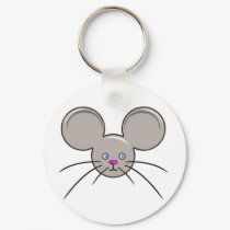 Mouse Face transparent keychains by fstasu58 Mouse Face transparent keychains
