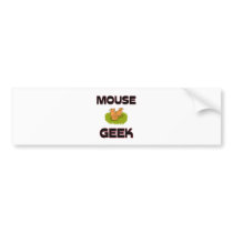Mouse Geek bumper stickers