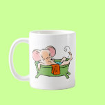 Mouse in a Bathtub mugs