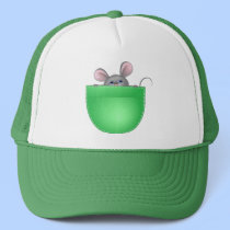 Mouse In Pocket hats