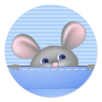 Mouse In Pocket stickers