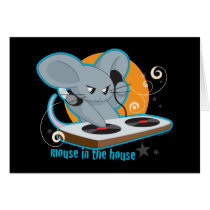 Mouse in the House Greeting Card
