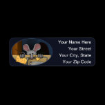 Mouse Kilroy Address Label