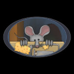 Mouse Kilroy Oval Sticker