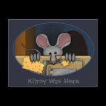 Mouse Kilroy Postcard 2