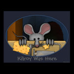 Mouse Kilroy Poster 1 posters