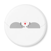 Mouse Love magnets