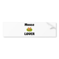 Mouse Lover bumper stickers