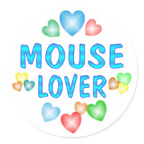 MOUSE LOVER stickers by AllPetsStore MOUSE LOVER stickers