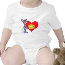 Mouse Loves Cheese Tee Shirts