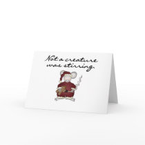 Mouse Not a Creature Was Stirring cards by christmasshop Mouse Not a Creature Was Stirring cards