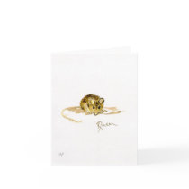 Mouse Note/Greeting Card