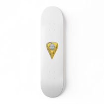 Mouse on cheese skate board