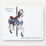 Mouse pad - Carousel Horse - MIDSUMMER DREAMS