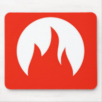 Mouse pad fuego mousepads