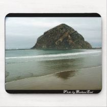Mouse Pad - Morro Rock mousepads by BarbaraE02 Mouse Pad - Morro Rock mousepads