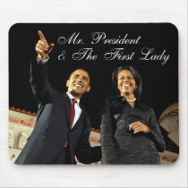 Mouse Pad Mr. President & First Lady mousepads