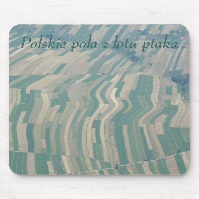 Mouse Pad - Polskie pola z lotu ptaka by ahandzlik