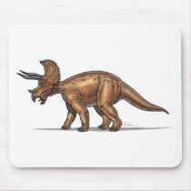 Mouse Pad Triceratops Dinosaur mousepads