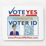 Mouse Pad - Vote YES on Voter ID mousepads