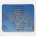Mouse Pad with a poem by Helen Steiner Rice mousepads