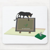 Mouse Pad With Cat