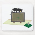 Mouse Pad With Cat mousepads