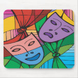 Mouse Pad with the Theatre Masks