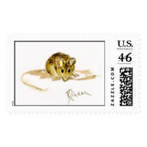 Mouse Postage Stamp