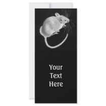MOUSE: REALISM PENCIL: RACK CARD rack cards by joyart MOUSE: REALISM PENCIL: RACK CARD rack cards